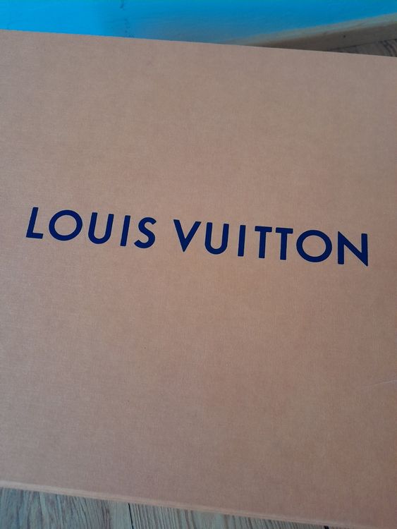 Une paire de sneakers LOUIS VUITTON modèle Rivoli montan…