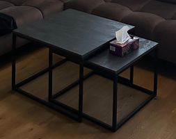 Modernes Couchtisch-Set (2 Tische) – Neuwertig
