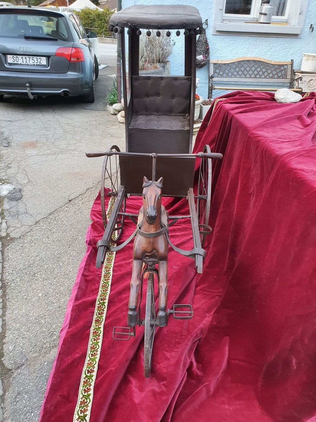 Figurines: Pferd mit Gutsche – D'occasion à Wangen b. Olten par Hecht62xyz 1