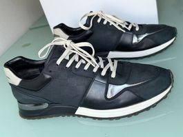 LOUIS VUITTON Run Away Damier Leder Low Top Sneakers 44