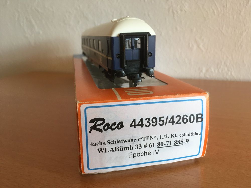 ROCO 45386 VOITURE couchette Corail II^ classe du SNCF , boite d'origine EUR 67,03 - FR