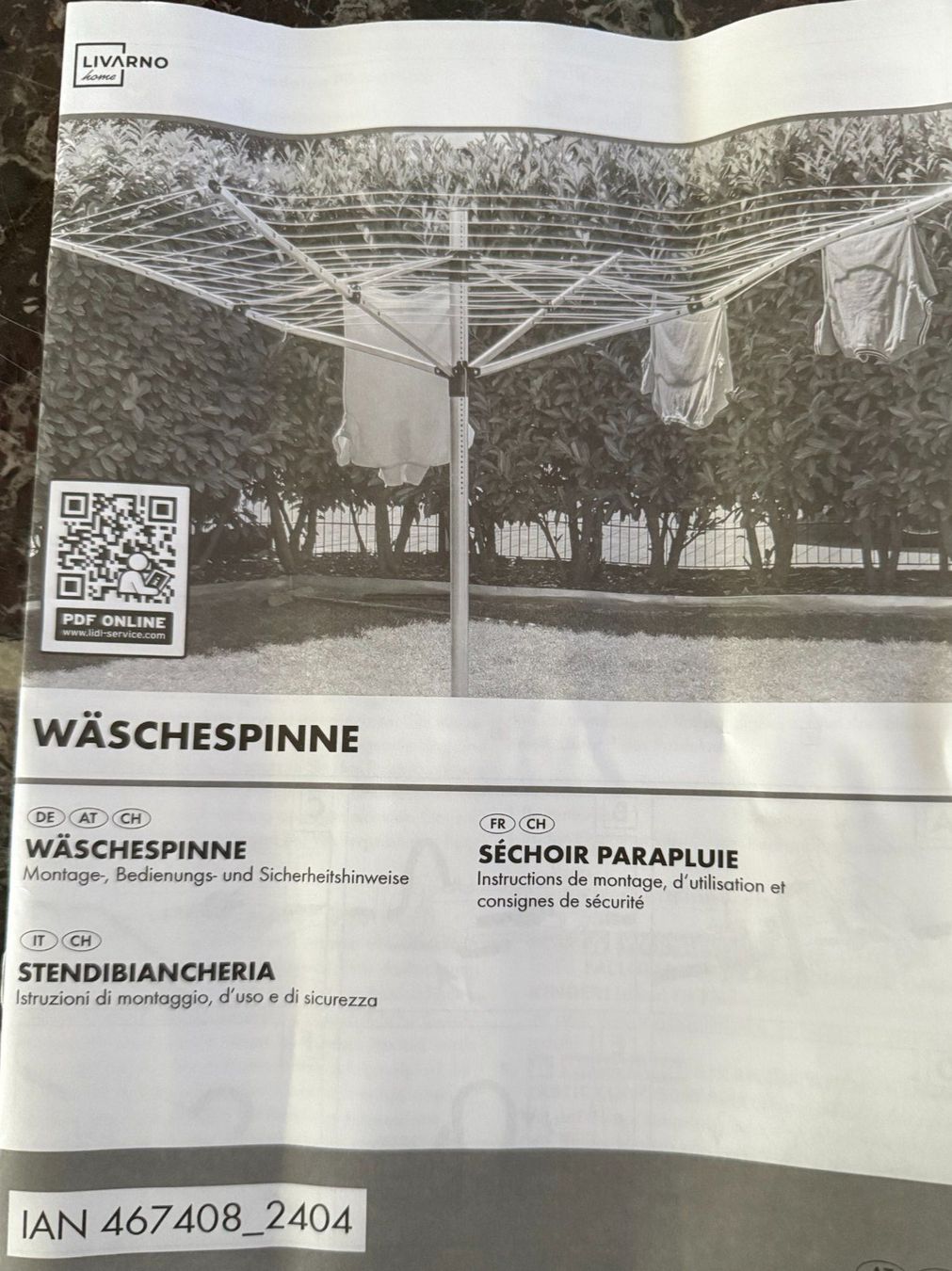 Stenditoi: Wäschespinne – Usato da Trimbach venduto da Danius