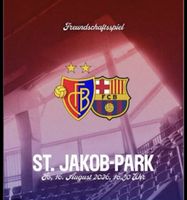 FC Basel - FC Barcelona Ticket B5 Parkett