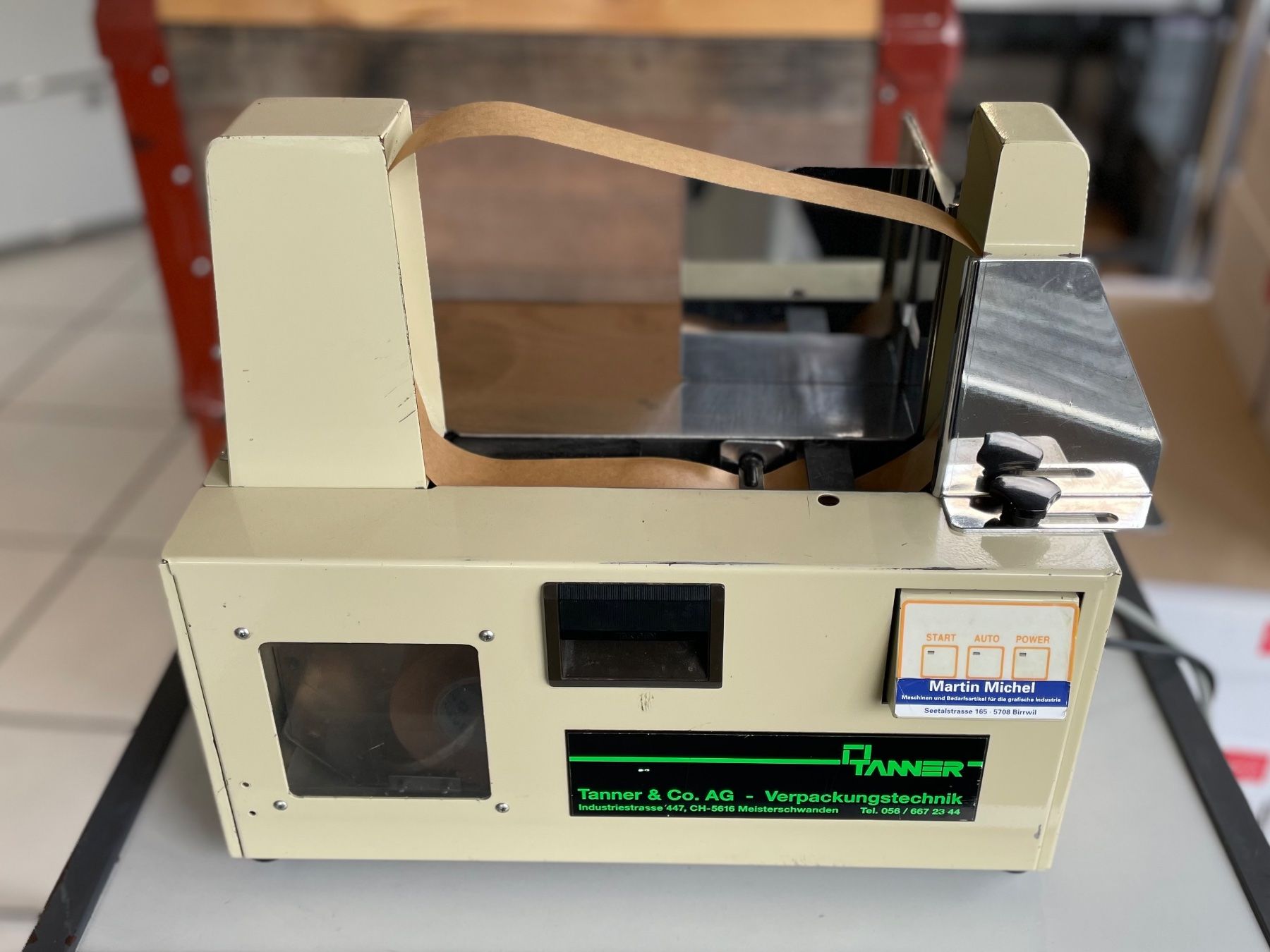 Tutte le macchine: Banderoliermaschine Tanner – Usato da Zürich venduto da herrskywalker 2