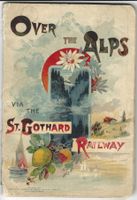 St. Gothard Railway, altes Werbebrochure 55 Seitig,