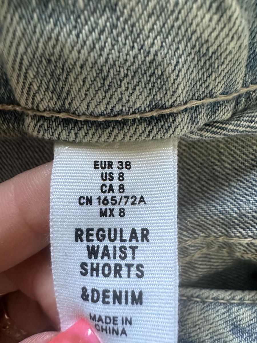H&M Pantaloni: Short taille élastique en jeans neufs  L – Nuovo e nell'imballaggio originale da Boussens venduto da sko_9w6t 2