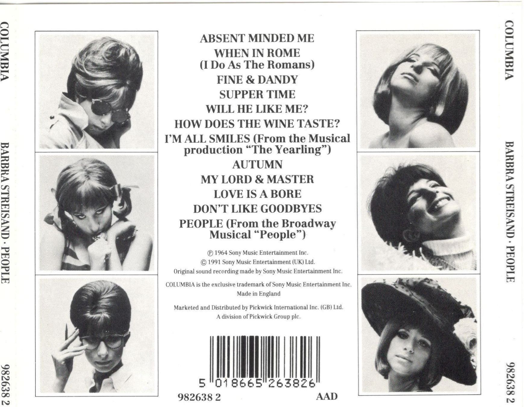 CD: Barbra Streisand CD People – Usato da St. Margarethen TG venduto da ursk10 1