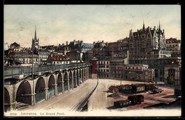 AK Lausanne, Le Grand Pont