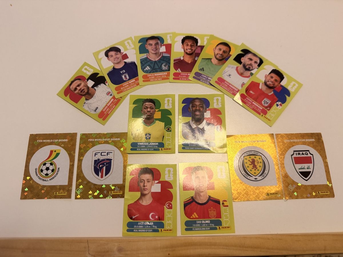 Panini Carte collezionabili: 15 WM 2026 Panini Karten – Usato da Bern venduto da IlaCo 1