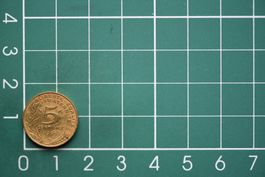 währung francaise 5 centimes 1986
