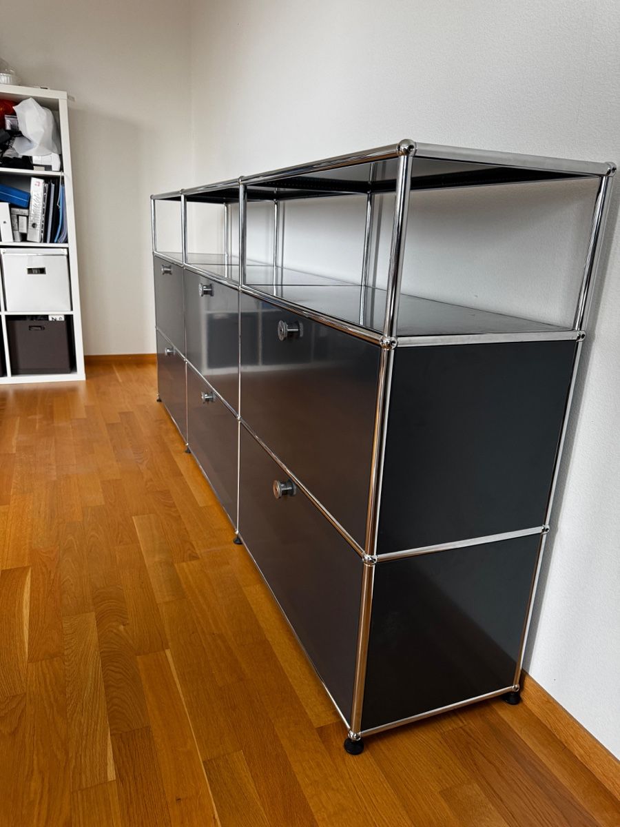 USM Scaffali: USM Haller Sideboard Anthrazitgrau Inklusive Lieferung/Aufba – Usato da Balsthal venduto da Designhaus.Schmitt 7