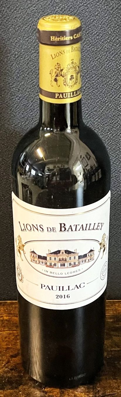 Vino: CHATEAU LIONS DE BATAILLEY 2016 PAUILLAC – Nuovo e nell'imballaggio originale da Oftringen venduto da Vucki 3