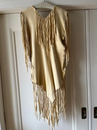Damen Wildlederkleid