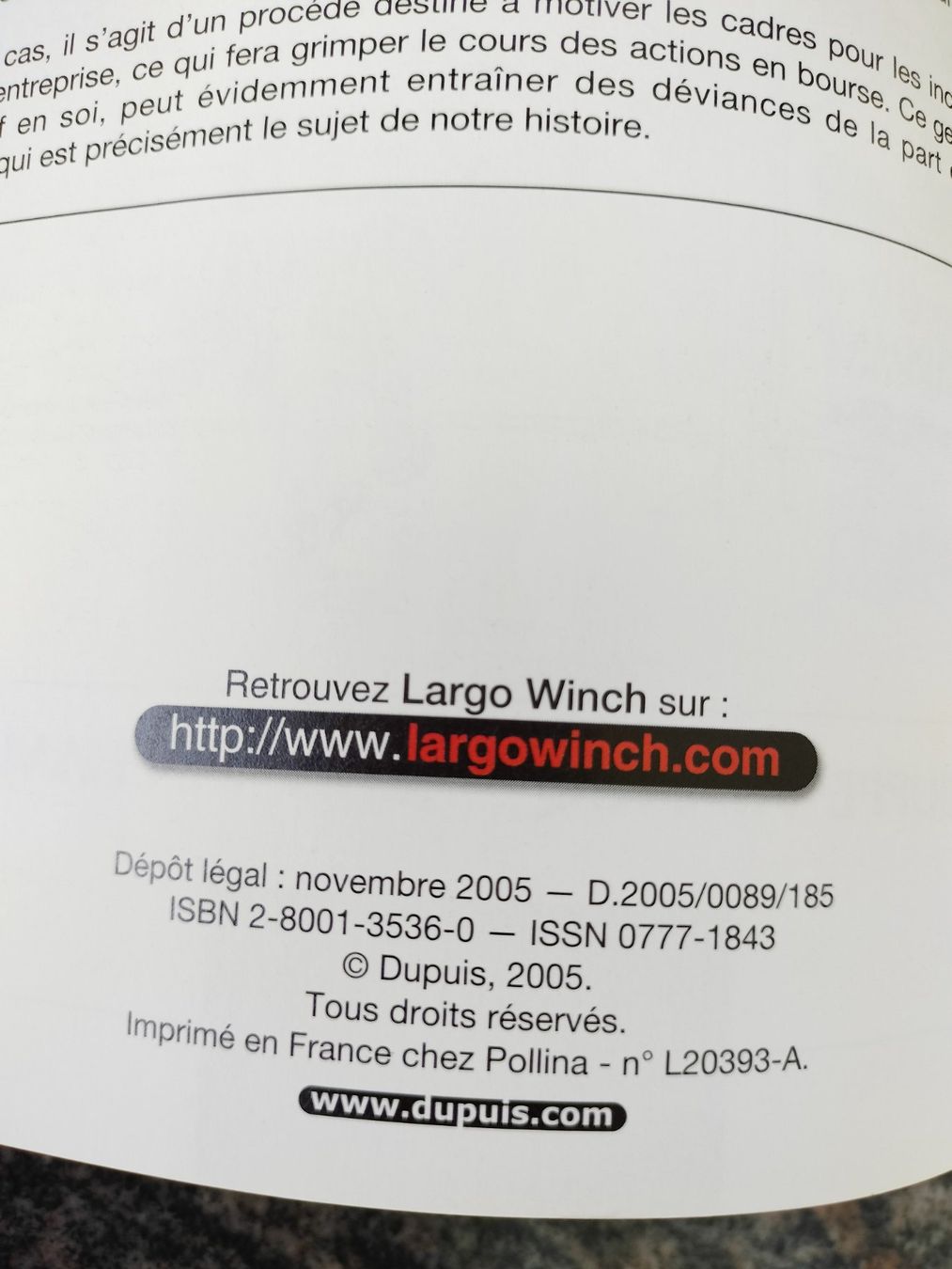 Fumetti: Winch 14 La loi du Dollar EO 2005 – Nuovo (secondo la descrizione) da Cortaillod venduto da rozinna 1