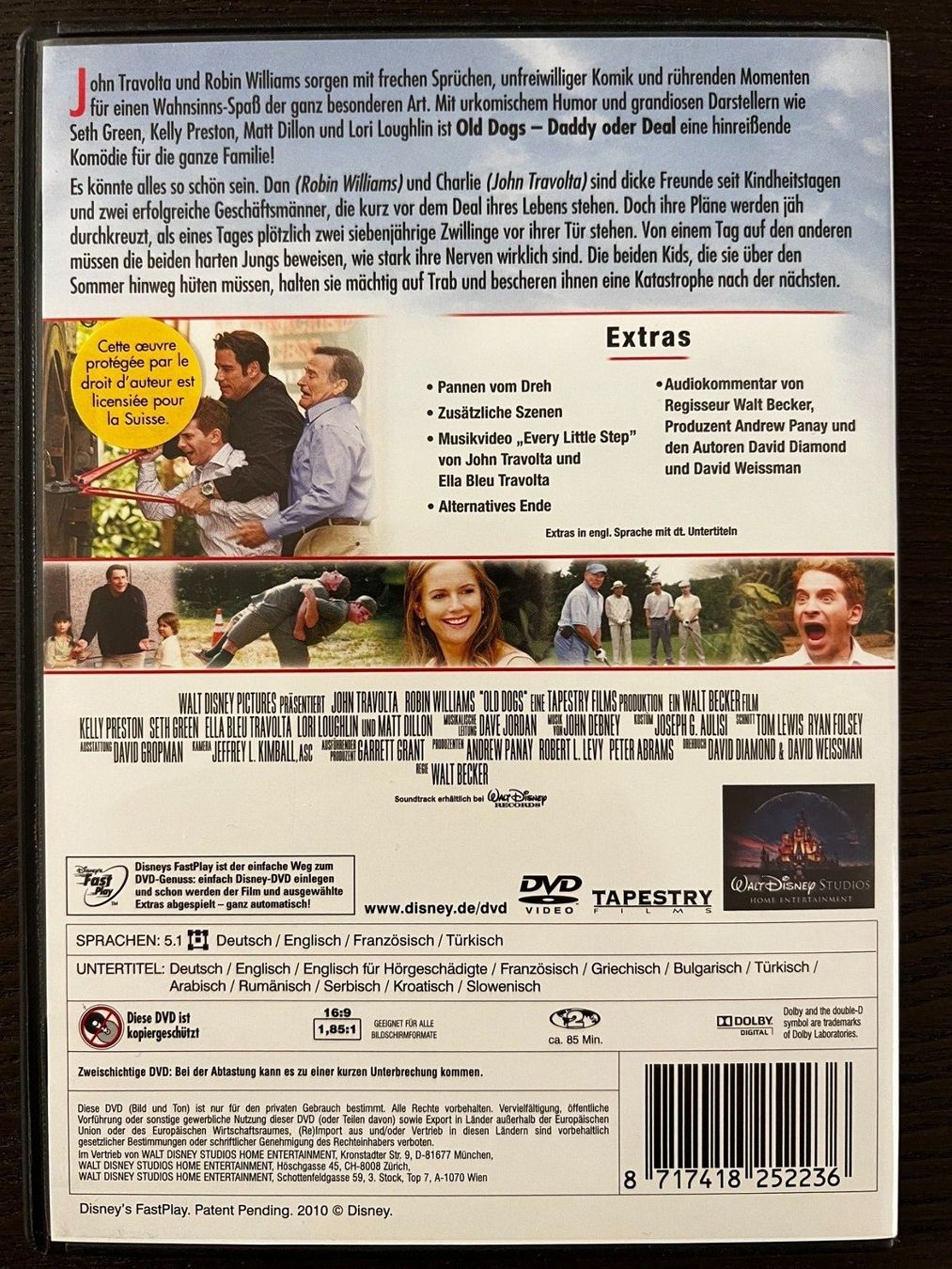 Tutti i DVDs: Old Dogs - Daddy oder Deal – Usato da Zürich venduto da FilmFreunde 1