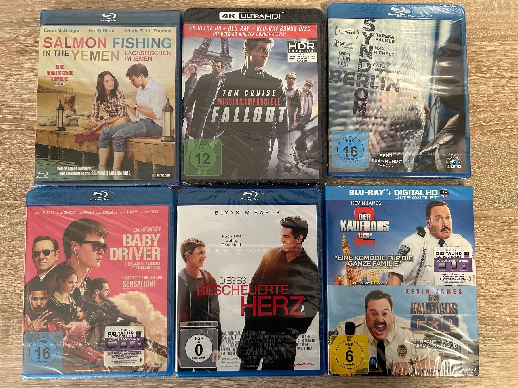 Blu-ray Sammlung 10 Filme alle neu, Action, Komödie etc (Neu und ...