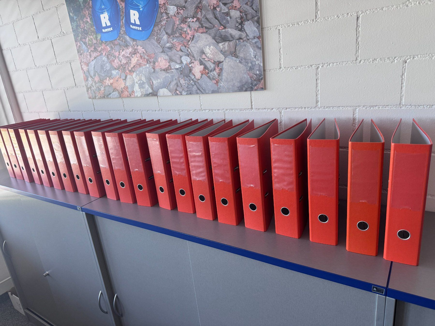 Raccoglitori: Orange Bundesordner 7 cm – einzeln oder als Set zu verkaufen – Usato da Rotkreuz venduto da Michi_9596 3