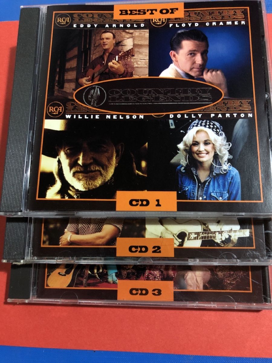 CD: Country Legends CD Sampler 3 CDs guter Zustand – Usato da Flaach venduto da rubo7
