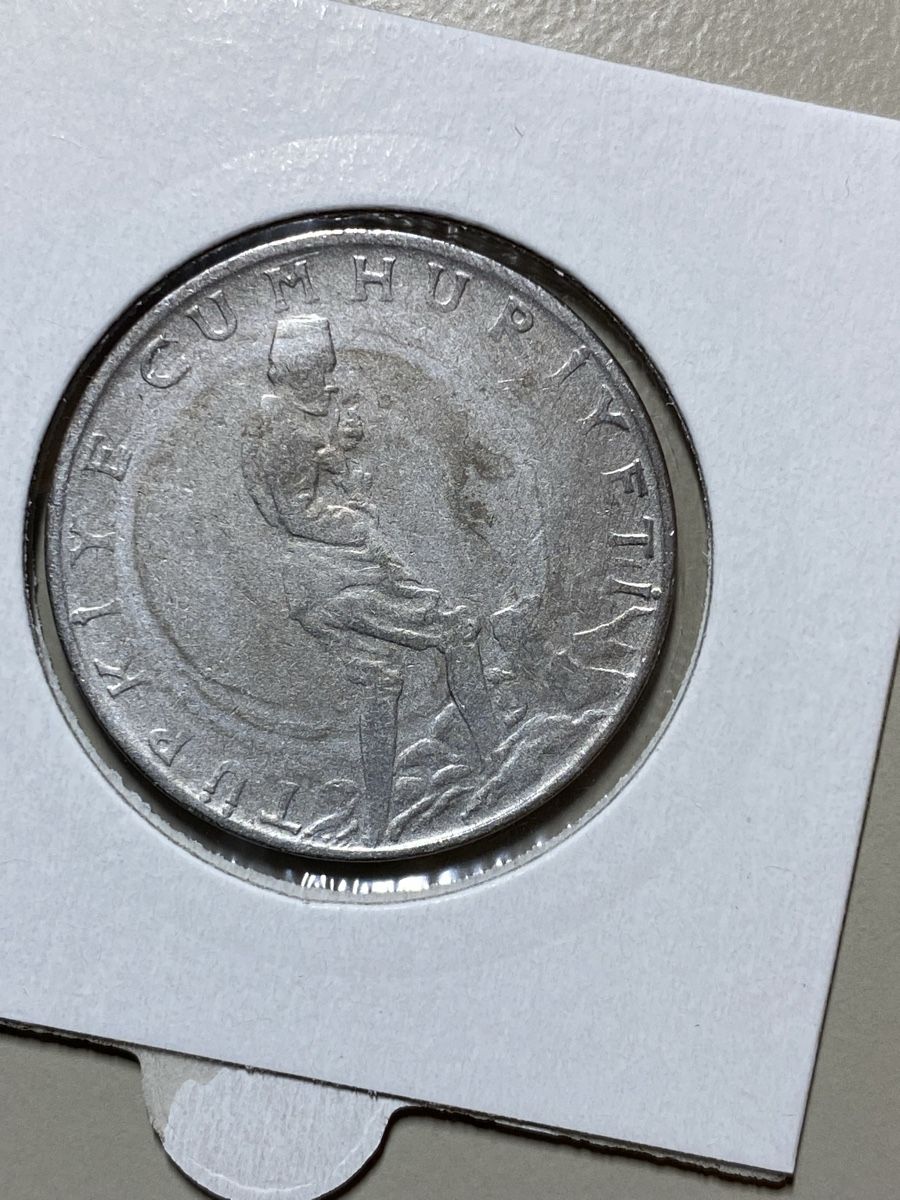 Alle Münzen: Turquie - 2.5 Lires - 1963 – Gebraucht aus Payerne von Mike1682 1