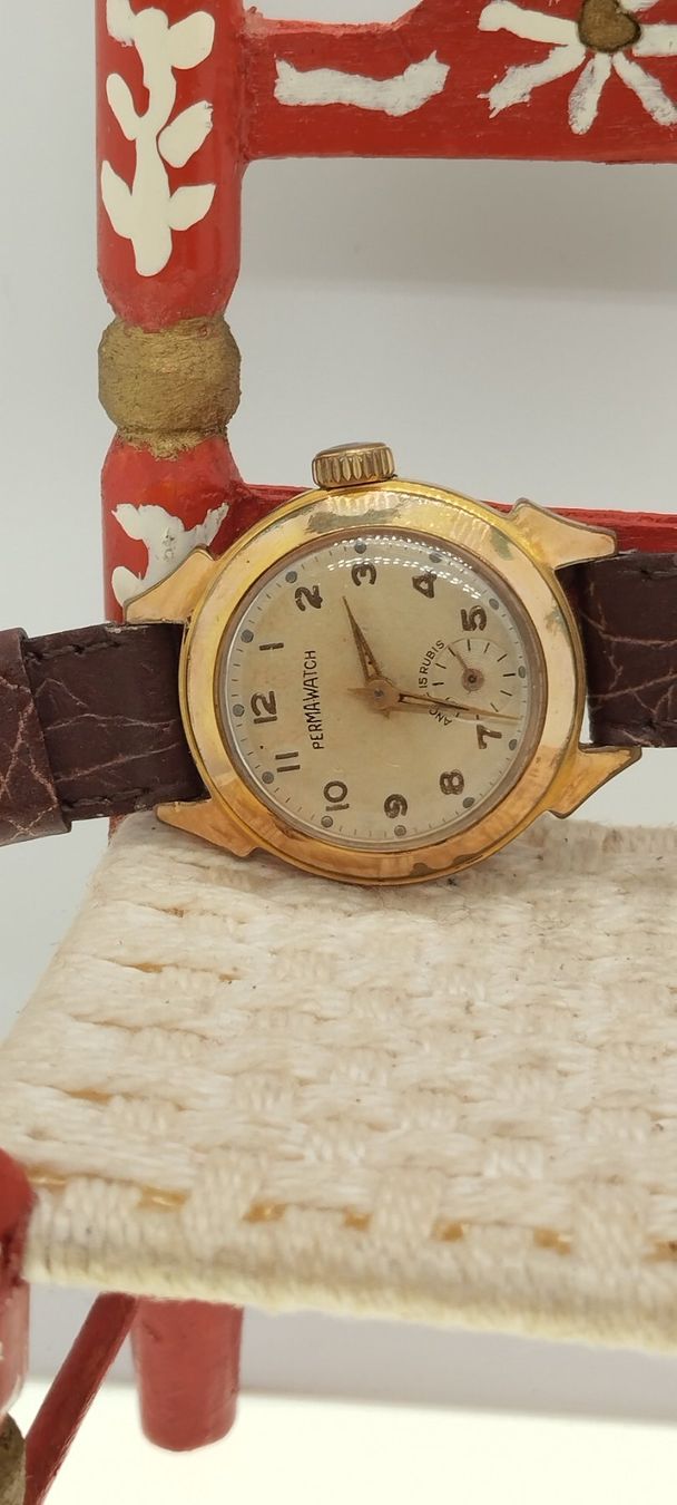 Orologi: Montre années 40's permawatch – Usato da La Chaux-de-Fonds venduto da jac_9llg 2