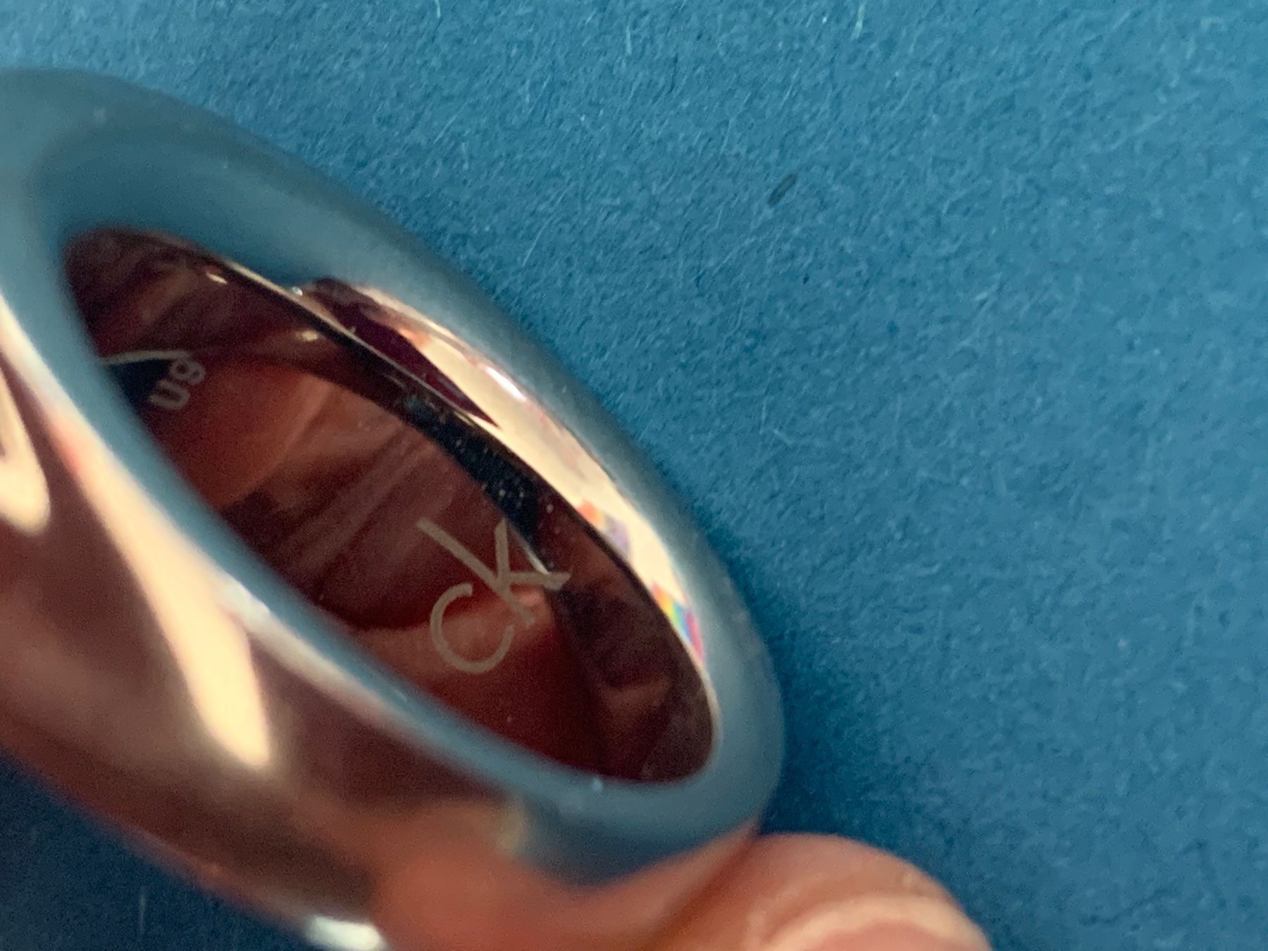 Calvin Klein Anelli: Deisgnerring Calvin Klein (61) – Usato da Dittingen venduto da Bijoubelle 1