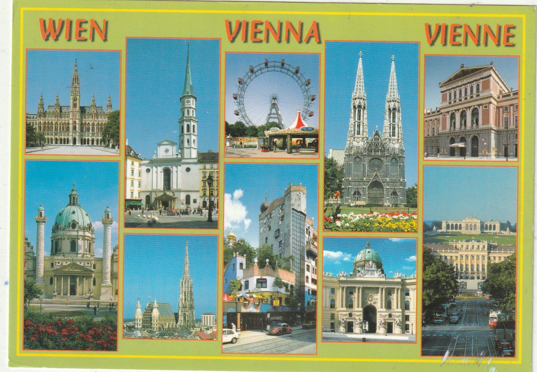 Ansichtskarten: Wien MBK – Gebraucht aus Lumbrein von made02