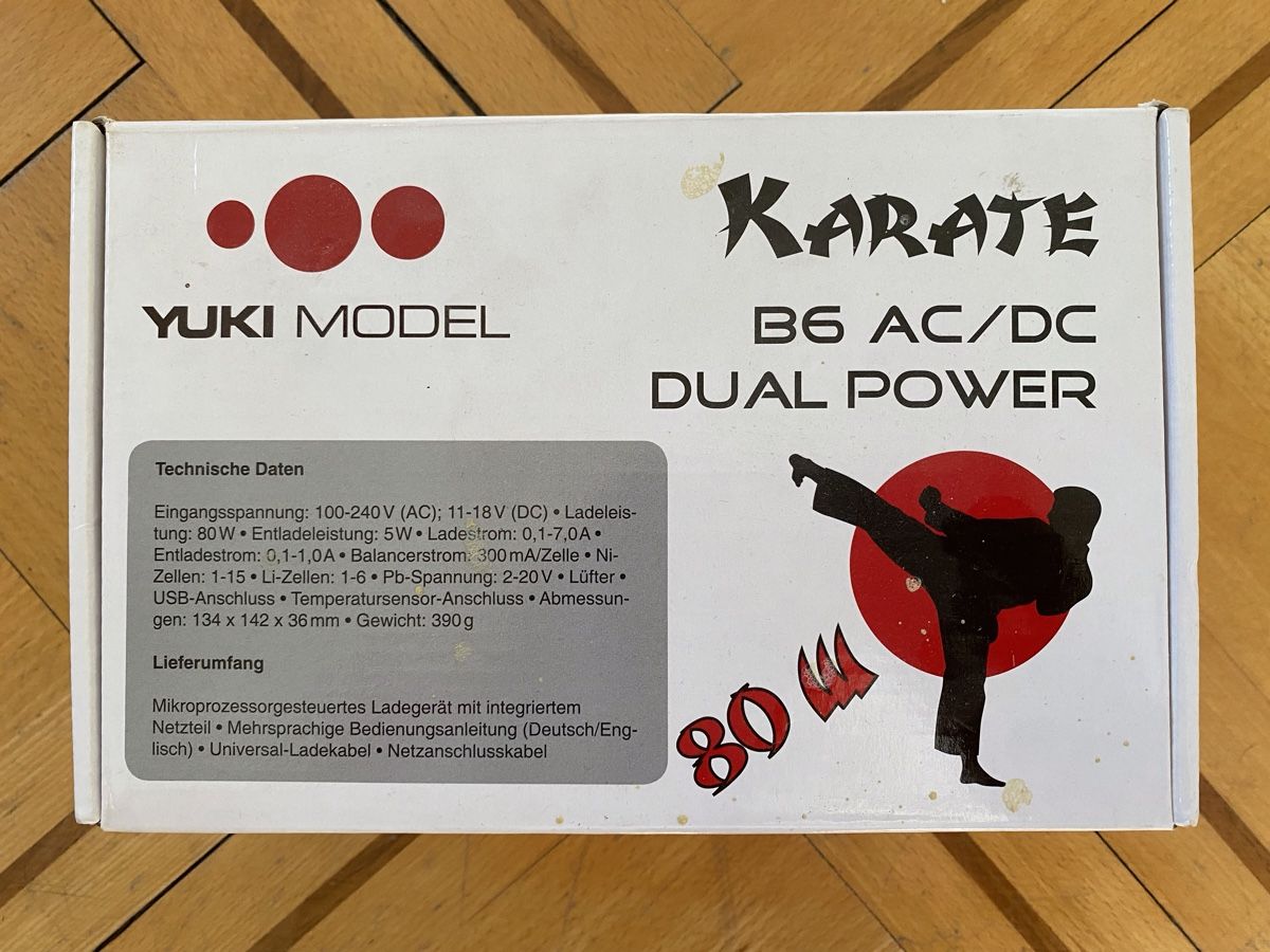 Batterie, Caricabatterie & Alimentatori: Ladegerät Karate B6 AC/DC Dual Power, Yuki Model – Nuovo (secondo la descrizione) da Rorschach venduto da Fliegenflieger 1