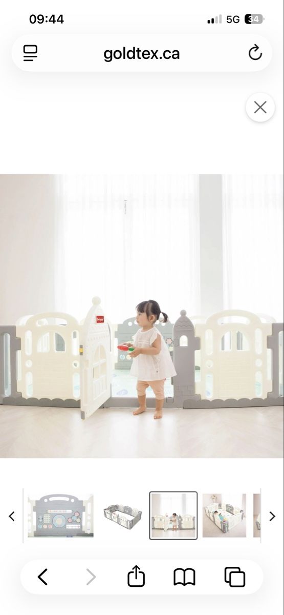 Lauf- & Sicherungsgitter: Dwinguler Playpen Castle 2 – Gebraucht aus Zug von parislatino 3