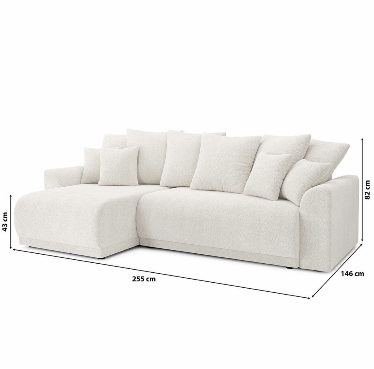 Divani: Ecksofa mit Schlaffunktion gelb Cordstoff  – Usato da St. Gallen venduto da MissLi99 1