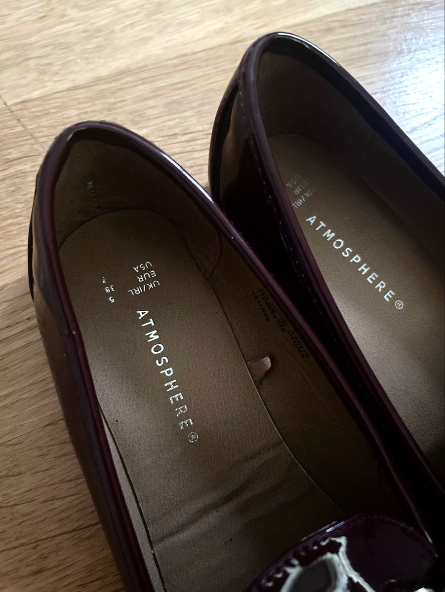 Scarpe da donna: Atmosphere Lack Loafer, Gr. 38, Weinrot – Usato da Rapperswil SG venduto da so__lga 2