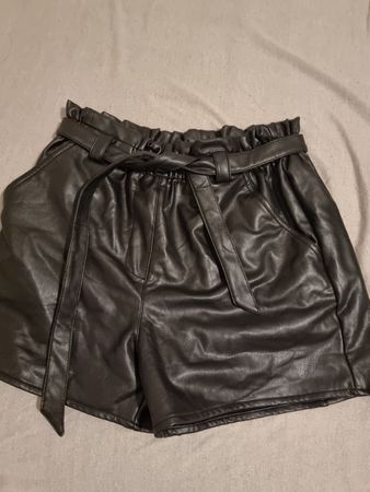 Kunstleder Shorts