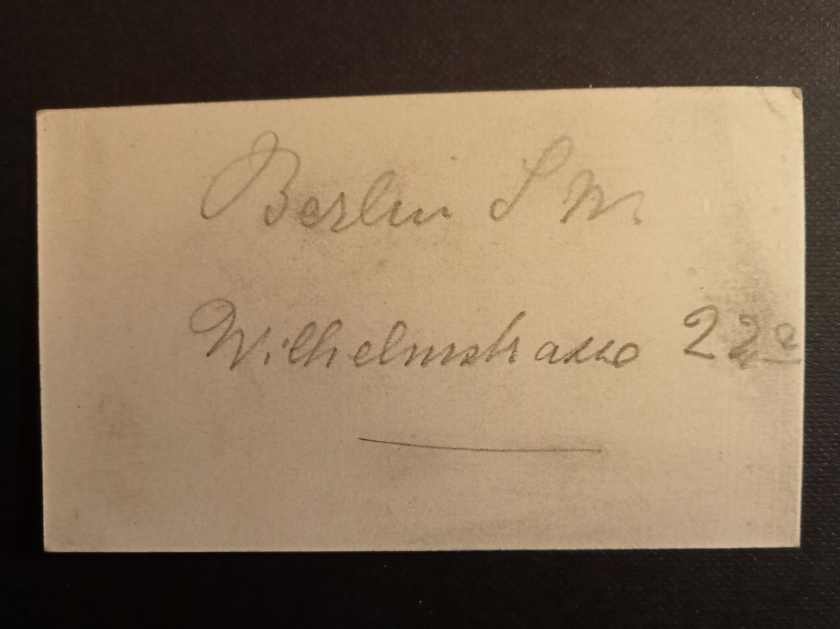 Alle Briefmarken: Ernst Stoltenberg Blom, Visitenkarte – Gebraucht aus Luzern von Einh0rn 1