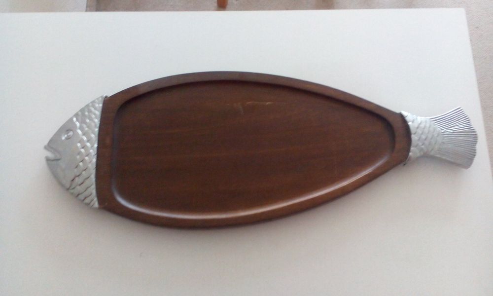 Homoyoyo Fischförmige Servierplatte Aus Edelstahl – Elegantes Tablett Für Partys & Feiern, 39x167 Cm