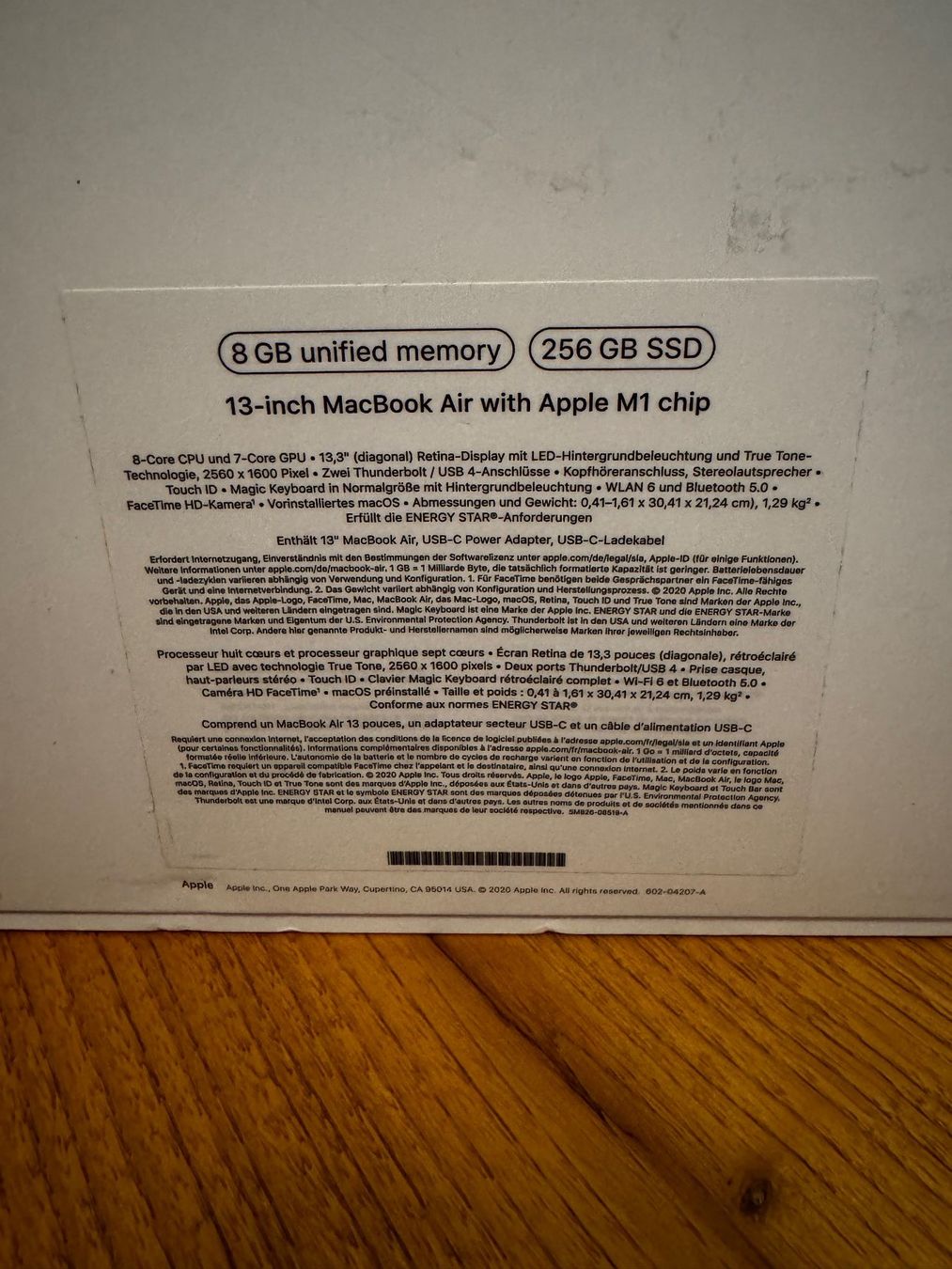 Apple Notebook: MacBook Air mit Apple M1 chip – Difettoso da Zürich venduto da paestum82 4