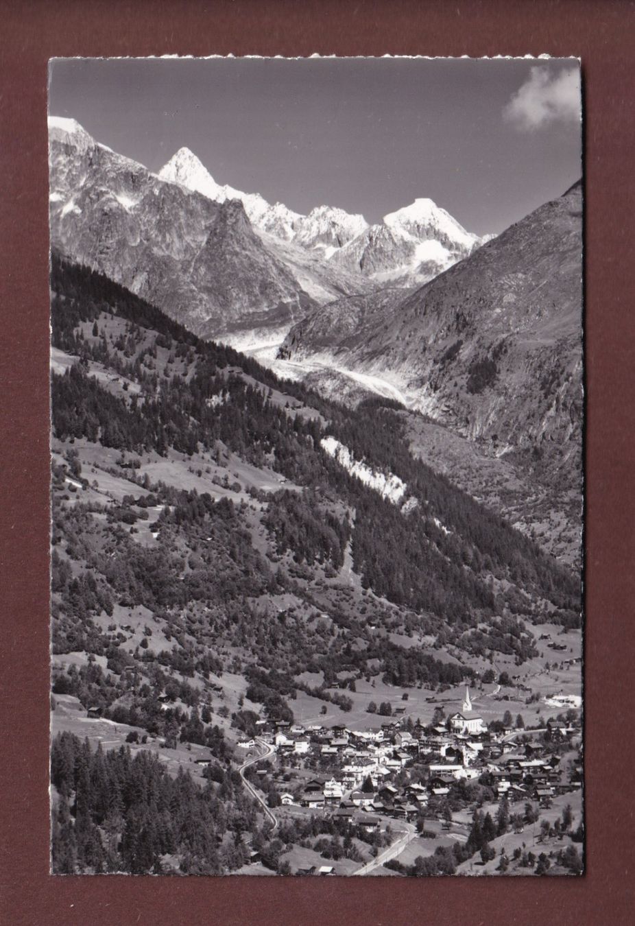 Cartes postales: FIESCH - Finsteraarhorn – D'occasion à Pully par nicecards-shop