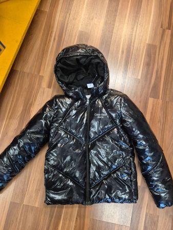 Calvin Klein Winterjacke, neuwertig, Gr. 140 schwarz