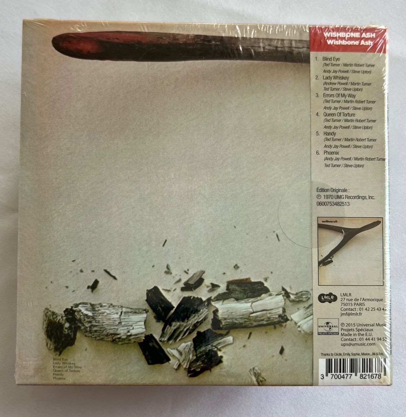 CD: Wishbone Ash - Wishbone Ash / CD, OVP – Nuovo e nell'imballaggio originale da Schaffhausen venduto da Mond689 1