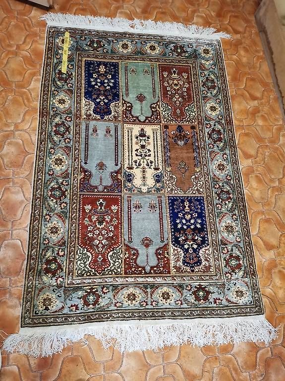 Tappeti: Kayseri Teppich, Türkischer Seidenteppich, Orientteppich – Usato da Wiedlisbach venduto da materialkreislauf
