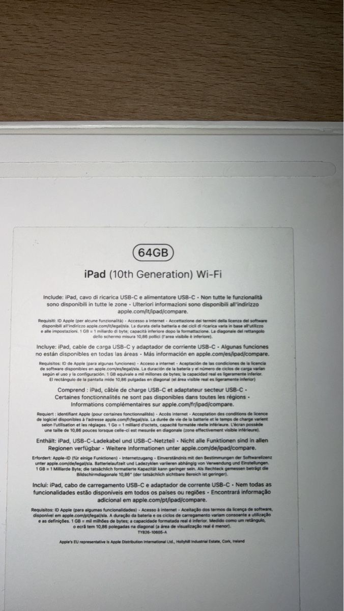 Apple Tablet PC: iPad 10e generation 64GB Wi-Fi pink  – Gebraucht aus Puplinge von yav_9r9f 4