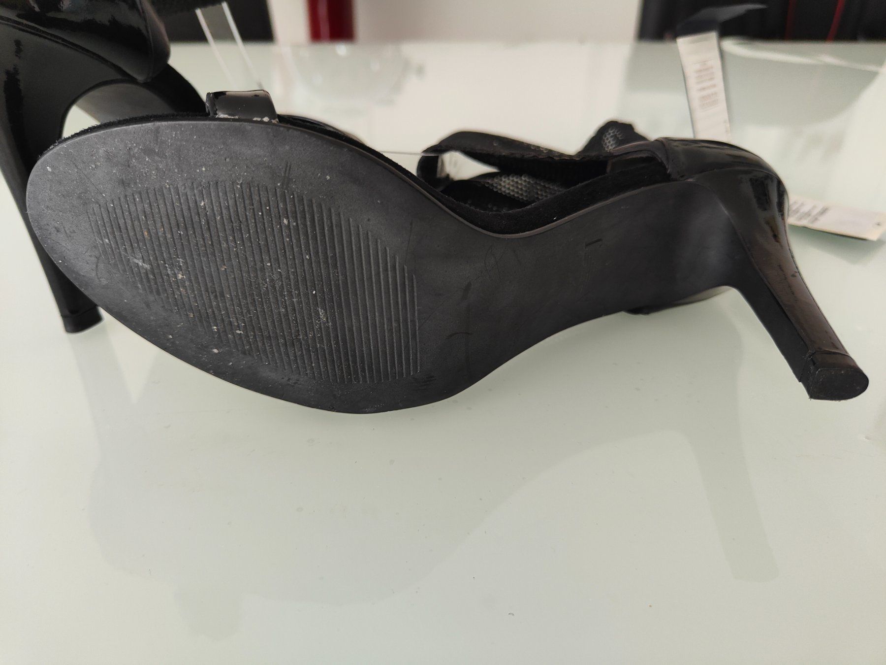 Armani Scarpe da donna: Armani Jeans Sandalen Gr. 39 / 10cm Absatz – Nuovo (secondo la descrizione) da Rancate venduto da Solo_cose_belle 4