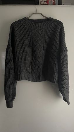 Missguided Pullover grau