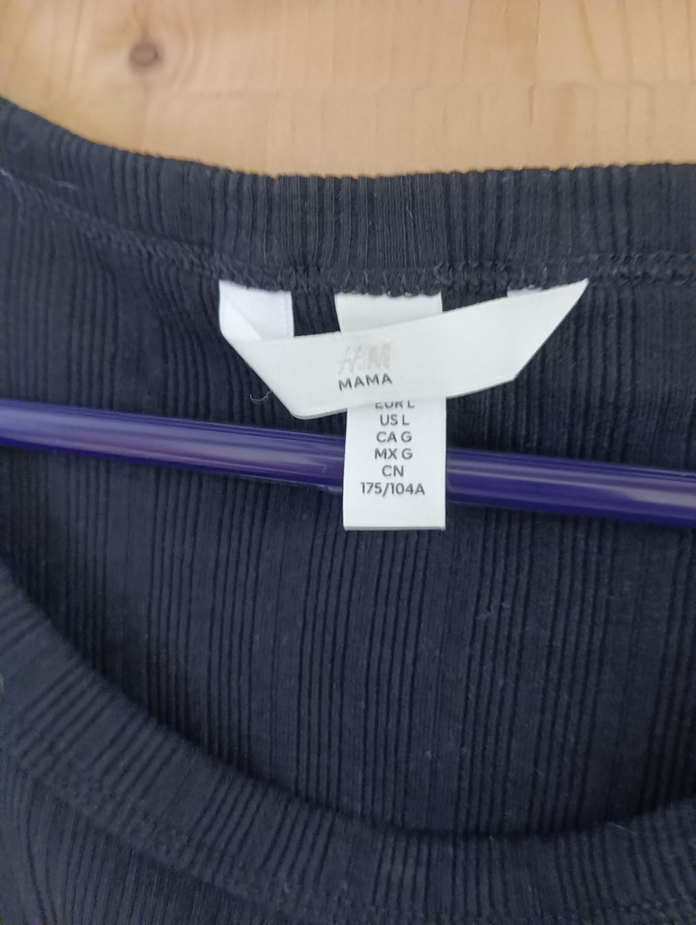 H&M Vestiti: Umstandskleid gerippt Gr. L – Usato da Oberweningen venduto da Bumblebee2 2
