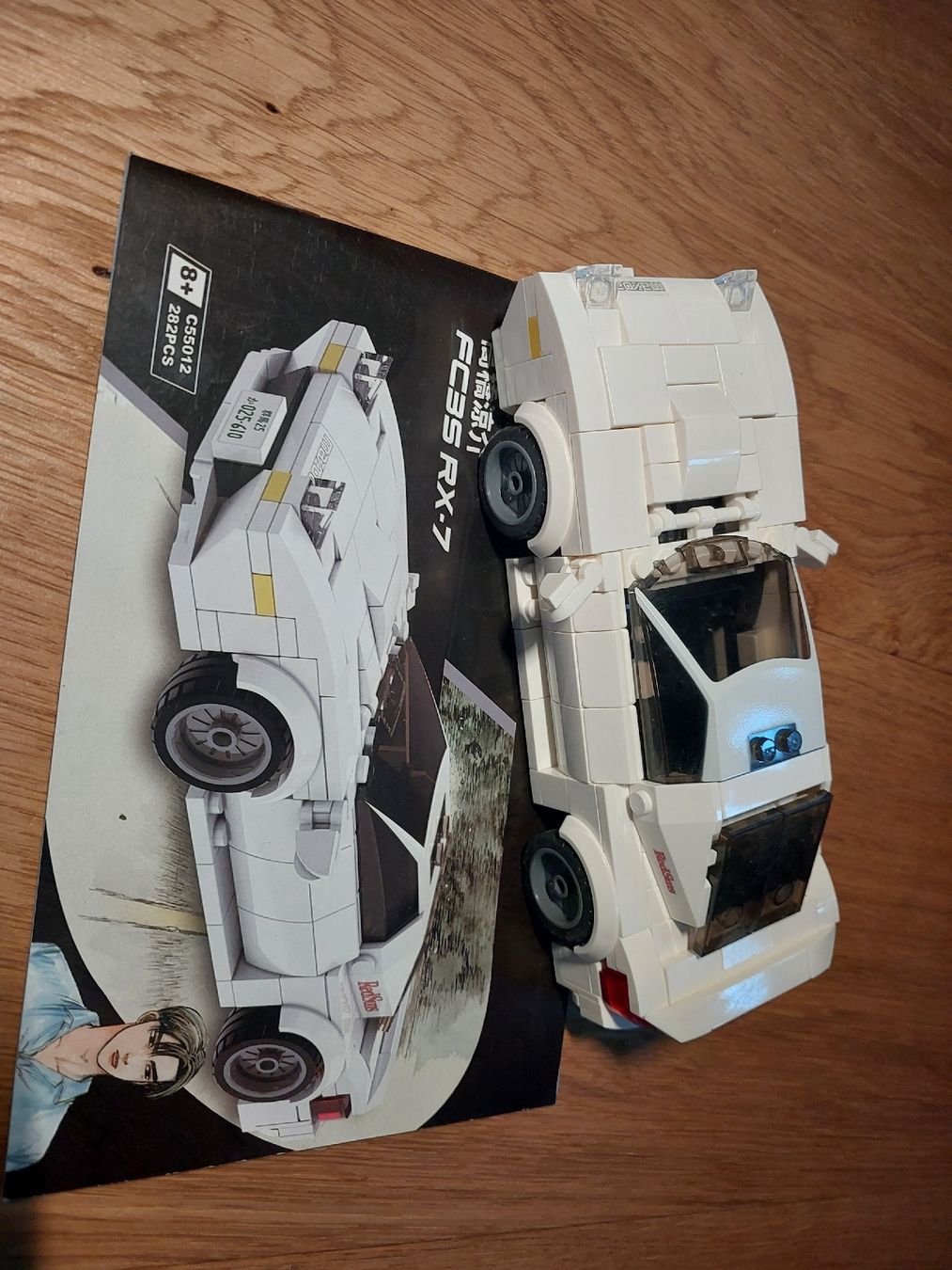 Jeux de construction: CaDA Initial-D Mazda FC35 RX-7  – D'occasion à Uebeschi par Anderwf