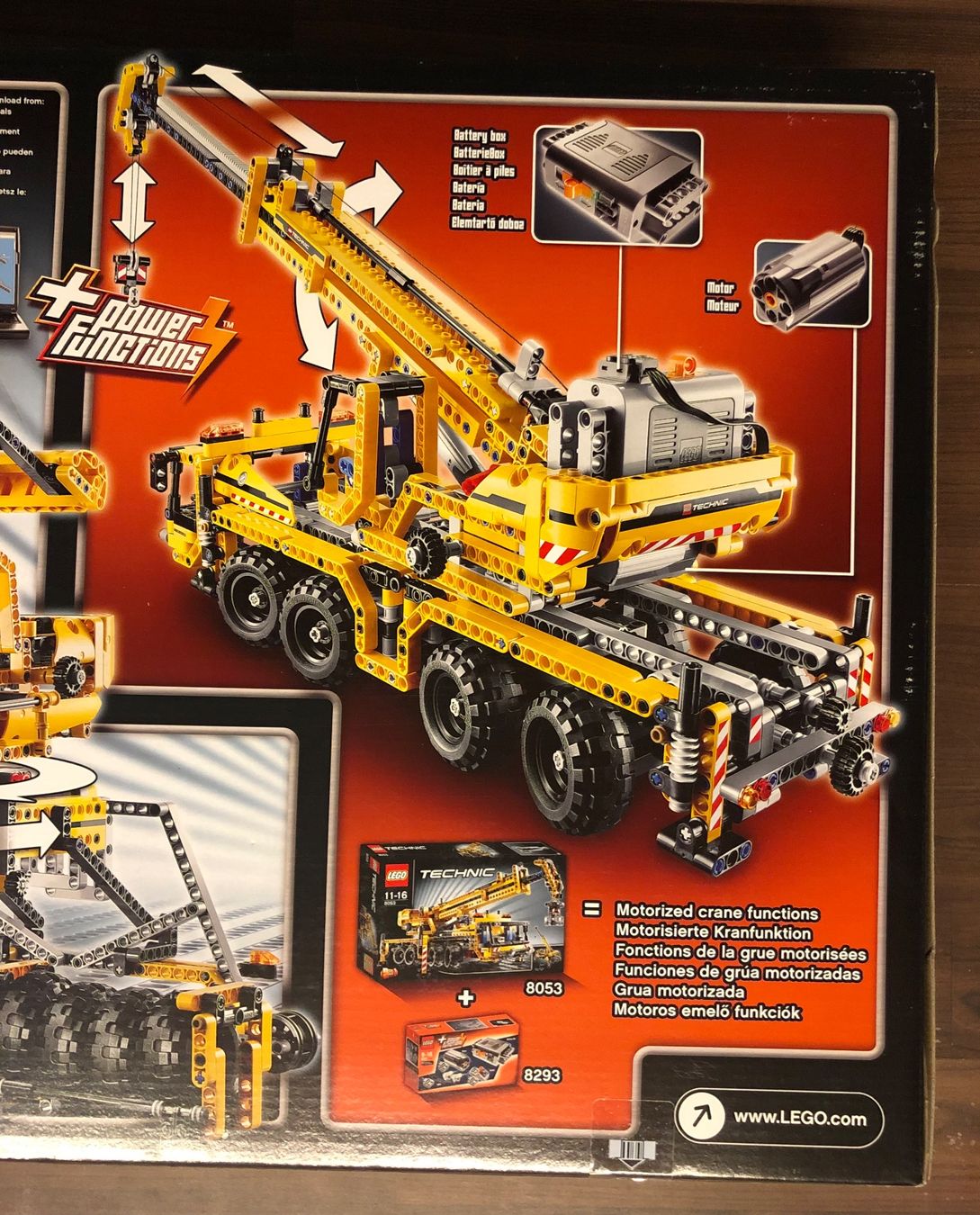 Lego Giocattoli: LEGO Technic 8053 Mobiler Kran Mobile Crane NEU & OVP – Nuovo e nell'imballaggio originale da Unterseen venduto da Wue411 3