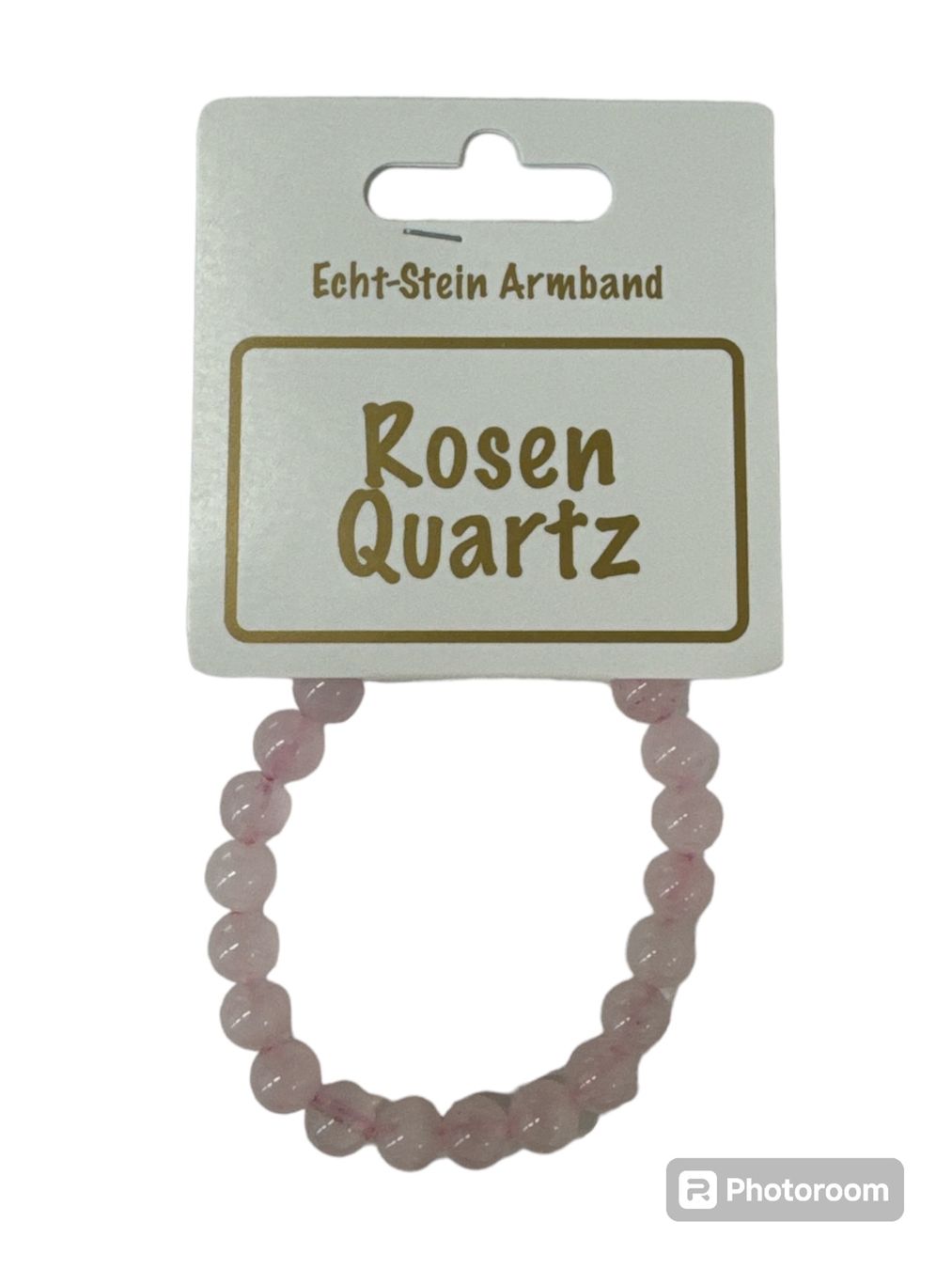 Bracciali & Braccialetti: Echtstein Chakra Armband 8mm / Rosen Quarz – Nuovo e nell'imballaggio originale da Oensingen venduto da Liquidations-Shop