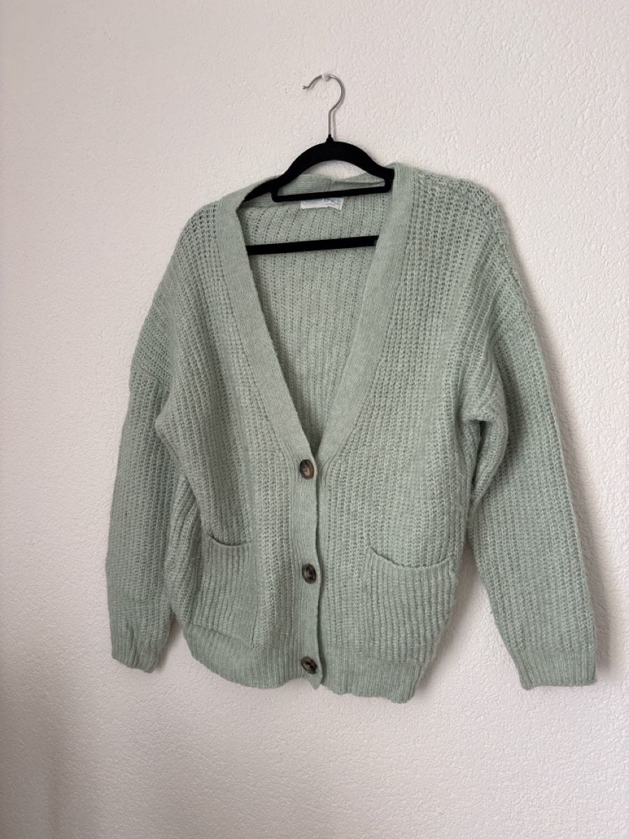 Gilets & Westen: Gilet vert menthe – Gebraucht aus Prilly von hei_5q56 1