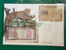 Banknotenbrief Sierra Leone