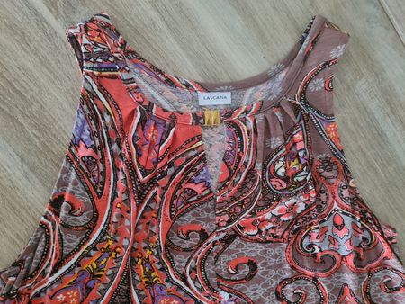 (NEUF)Long top femme 100% VISCOSE (M/L) "LASCANA" ENVOI 2fr