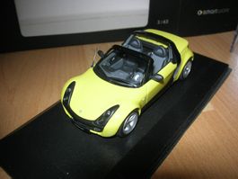 Smart Roadster 2003 gelb * Minichamps 1:43