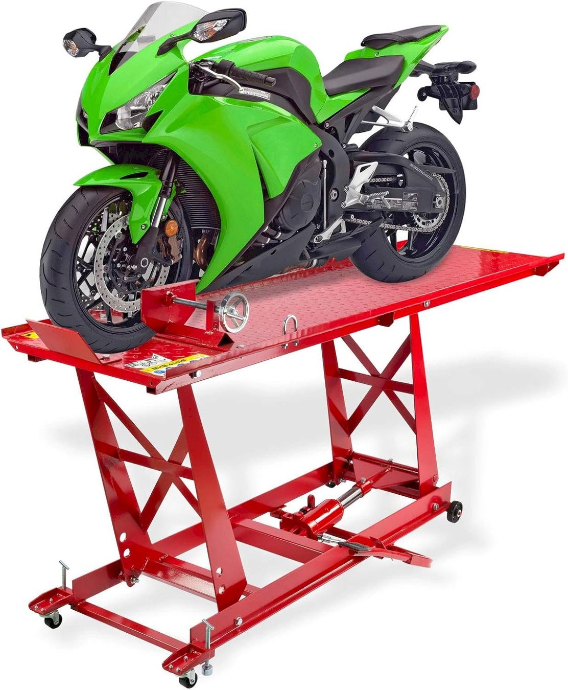 Montageständer: Dema Motorradhebebühne rot 450kg – Neu und originalverpackt aus Bottighofen von zaap